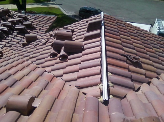 Tile Roof Work